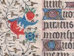 Illuminated Leaf from a Book of Hours. Paris, c. 1420