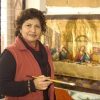 Virgin Mary Original Oil Painting - Madona de la Rotonda by Mendoza