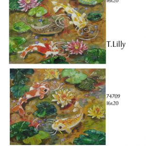 Floating - Koi II by Lilly