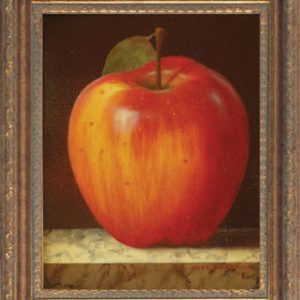 Red Apple by Victor Del Castillo