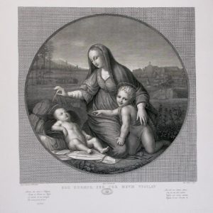 Madonna & Child with St. John the Baptist by Raphael