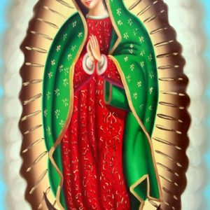 Our Lady of Guadalupe by Jimmy - Original Oil Painting