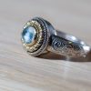 Aquamarine Ring by Konstantino