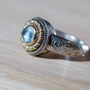 Aquamarine Ring by Konstantino