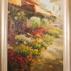 French Flower Market by Vera Oxley