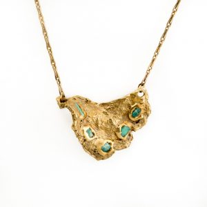 Mosaic V Pendant by Emilie Shapiro