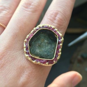 Enchanted Forest Ring by Emilie Shapiro