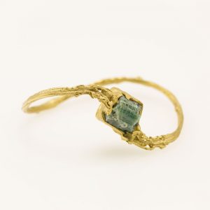 Emerald Bracelet - Chakra Bangle by Emilie Shapiro