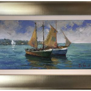 Boats II by J.C. Seo