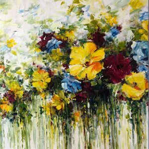 Floral Painting by Jonas Rodriguez