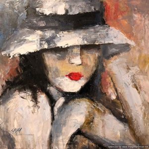 Woman in a Hat by Sasha