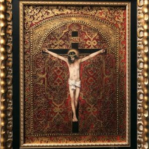 Cristo en le Cruz by Mendoza