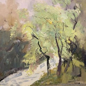 Impressionistic Landscape by Leilin