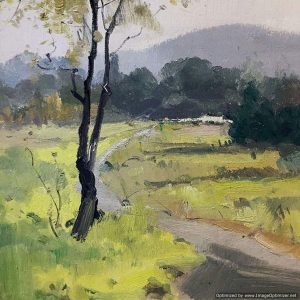 Impressionistic Landscape by Leilin