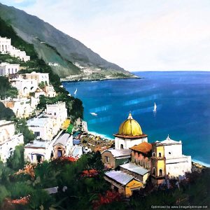 Positano by Antonio Iannicelli
