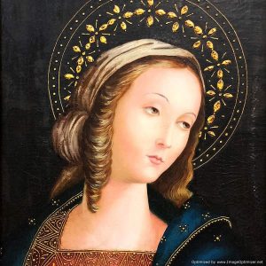 Virgin Mary - Mirada Materna by Julius