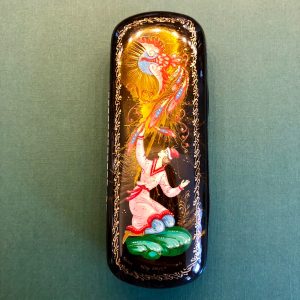 Fairy Tale Russian Lacquer Box/Eyeglass Case