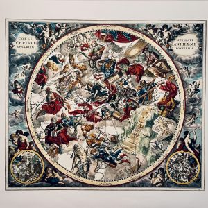The Christian Panisphere/Zodiac or Harmony of the Universe by Cellarius