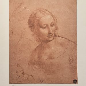"Study for the Madonna of the Yarnwinder", Leonardo DaVinci