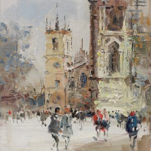 European Street Scene I by Yan