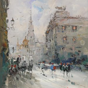 European Street Scene II by Yan