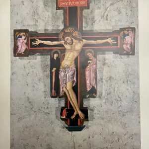 Master of the St. Francis Legend, 1950's Antique Lithograph