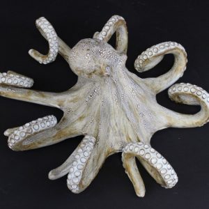 Wall Octopus in Mediterranean White by Shayne Greco