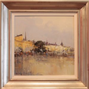 Spanish Street Scene by Joan Segrelles