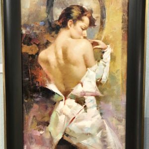 Woman, Back View by Hackert